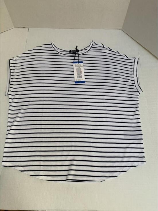 Tops - NWT Womans Size L Buffalo David Britton Striped T Shirt